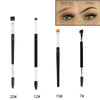 Dual Sided Duo Brow Brush 12# 15# 7# 20# Eyebrow Enhancer Angled Eyebrow Brush + Comb Beauty Makeup Tool 1PCS