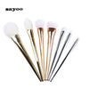 Sayoo New 7pcs Makeup Cosmetic Brushes Set Powder Foundation Eyeshadow Lip Brush Tool