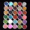 30pcs Mixed Colors Powder Pigment Glitter Mineral Spangle Eyeshadow Makeup