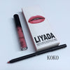 Brand LIYADA liquid matte lipstick lips pencil makeup lasting waterproof lip gloss