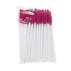 50Pcs/Pack Disposable Micro Eyelash Brushes Mascara Wands Applicator